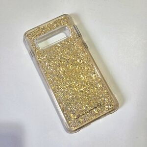Galaxy S10 gold glitter case by CaseMate for Samsung